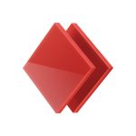 Metacrilato GS rojo opaco 3mm