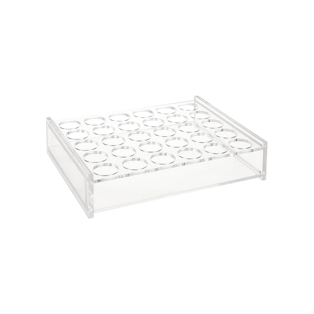 Soporte tubos de ensayo metacrilato Soporte Tubos de Ensayo Metacrilato - Imagen 1